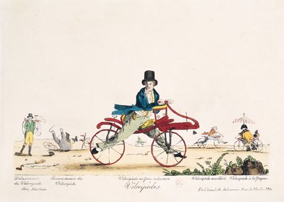 Velocipedes by French School